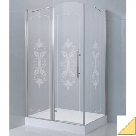 Душевой уголок Cezares Giubileo GIUBILEO-AH-11-120/90-CP-G-L 120х90 L фото