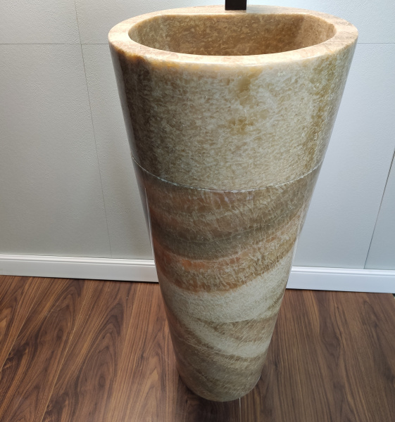 Раковина напольная из оникса Sunset ON-01348 (40*40*90) фото