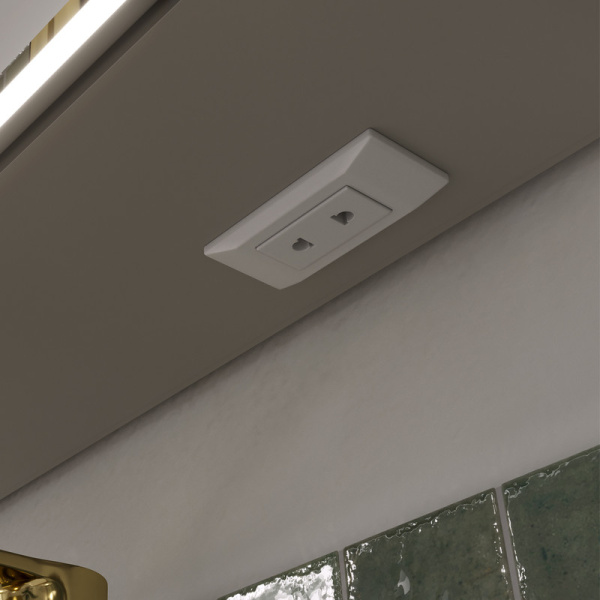 Зеркальный шкаф с подсветкой EQUIL Desert 57 szDSRT.LED57.R-25 правый, амарок фото