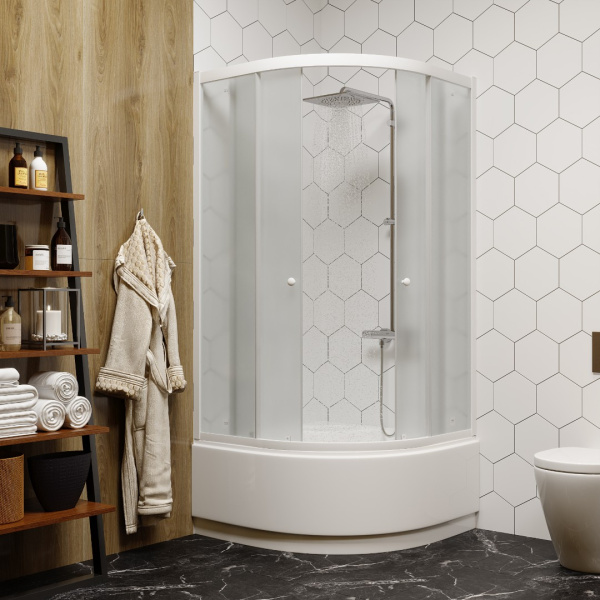 Душевой уголок Parly ZF90 90x90 фото