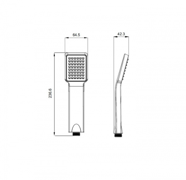 Душевая лейка Iddis Hand Shower A11012 фото