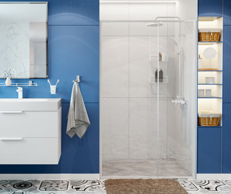 Душевая дверь WasserKRAFT Rhin 44S05 120 см фото