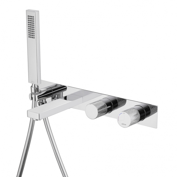 Встраиваемый смеситель для ванны Abber Rund AF8730 хром фото