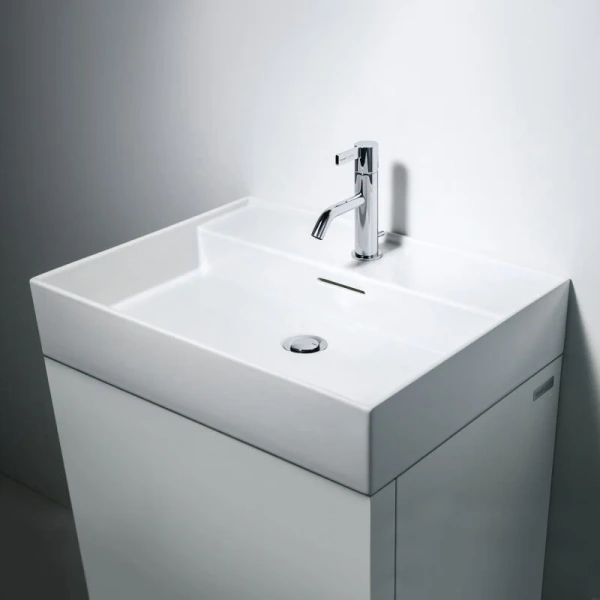 Накладная раковина Laufen Kartell 8.1033.3.000.104.1 60x46 белая матовая фото