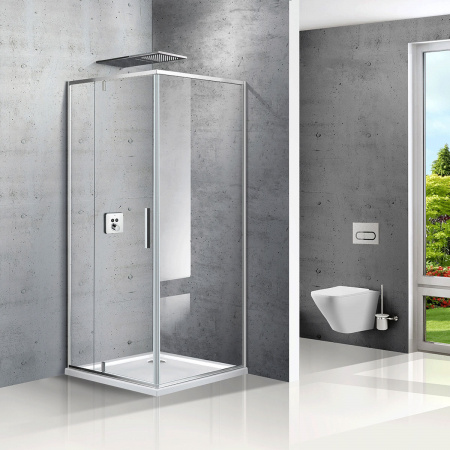 Душевой уголок Vincea Slim VPR-2SL9012CL-L 120x90 фото