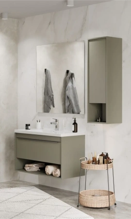 Тумба под раковину Акватон Хоуп 100 1A287401HP9D0 хаки фото