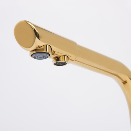 Смеситель для кухни под фильтр WasserKRAFT A8377 глянцевое золото фото