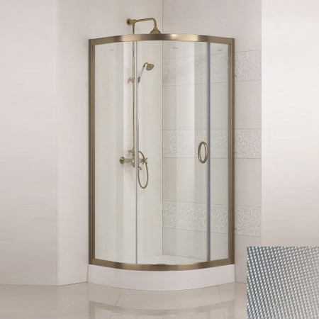 Душевой уголок Cezares Modena MODENA-R-1-90-P-Br-L(R) 90x90 см фото