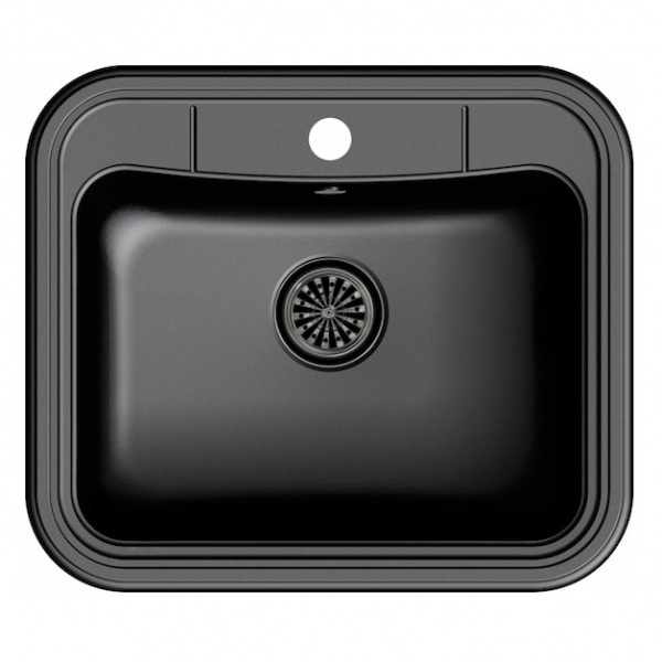 Мойка кухонная Ewigstein Antik A- 60 антрацит фото