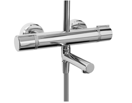 Душевая система с термостатом Jacob Delafon Atom E26237-CP фото