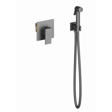 Гигиенический душ со смесителем Timo Selene 2089/03SM черный фото