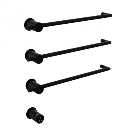 Электрический полотенцесушитель Abber Charme AH4003MB черный матовый фото