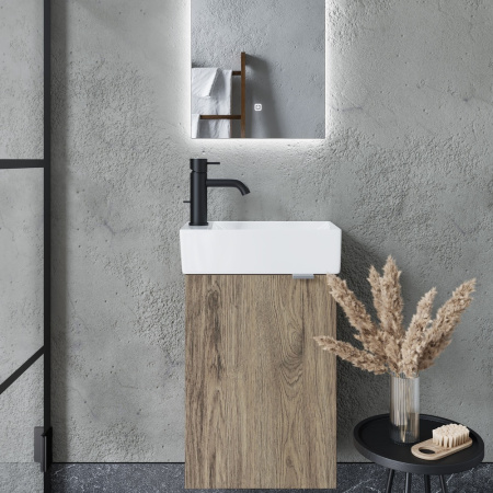 Тумба под раковину Sancos Mini MN35ECHL дуб чарльстон фото