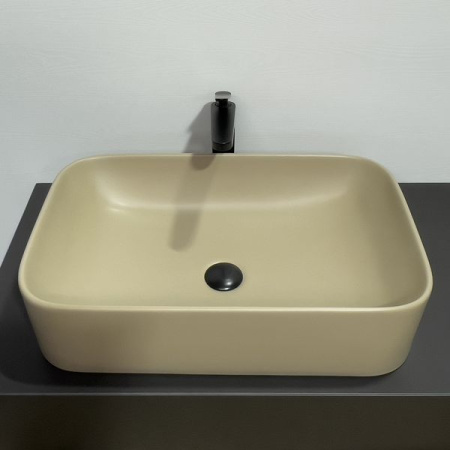 Накладная раковина Comforty 78575MC-60 00-00012534 61x38 капучино матовый фото