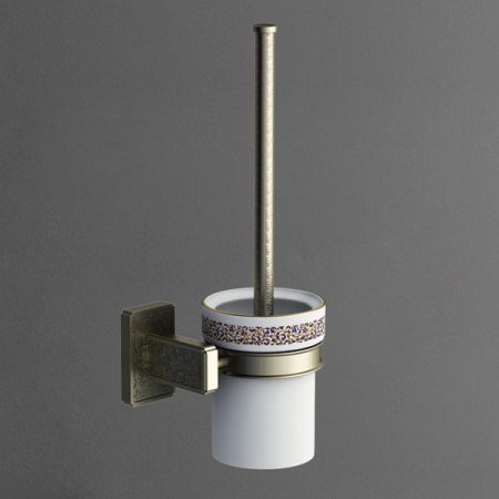 Ершик для унитаза Art&Max Gotico AM-E-4881AQ бронза фото