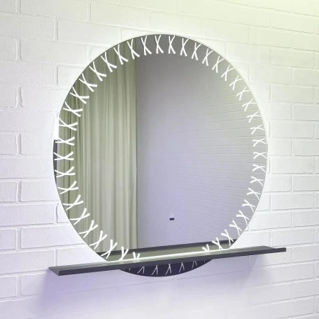 Зеркало с полочкой Comforty Арзамас-80 00-00014152 фото