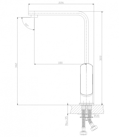 Смеситель для кухни Rossinka Z Z35-24 фото