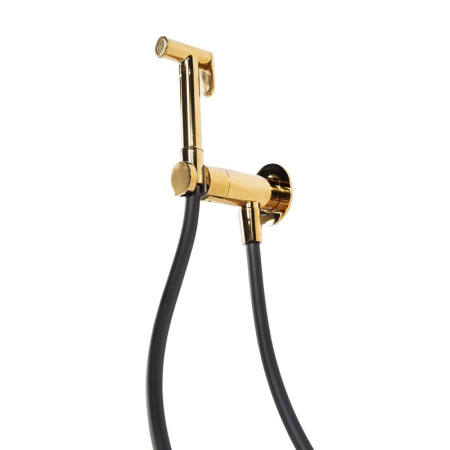 Гигиенический душ со смесителем Cezares Leaf LEAF-DIF-PO Золото фото