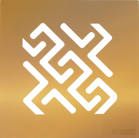 Душевой трап Berges Wasserhaus Platz Antik 092060 10 см фото