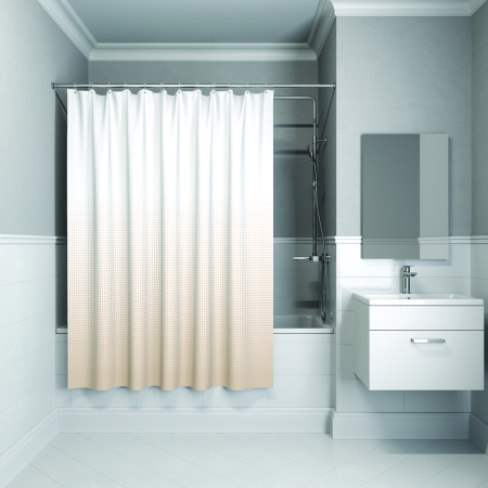 Текстильная шторка для ванной комнаты Iddis Basic 200*180см B02P218i11 фото