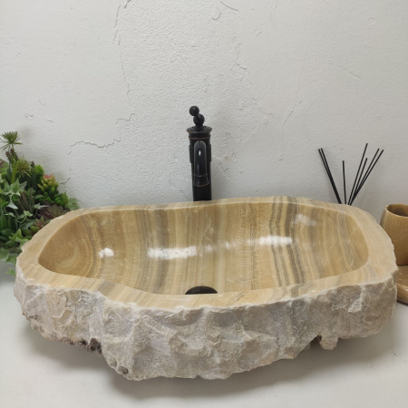 Накладная раковина из оникса Erozy Multy EO-01595 (67*43*15) фото