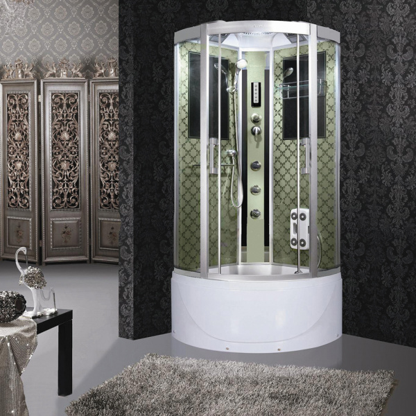 Душевая кабина Aqua Joy Modern AJ-3960G 90x90x215 фото