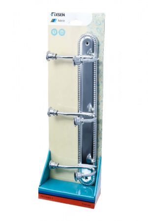 Планка с тремя крючками Fixsen Adele FX-55005-3 фото