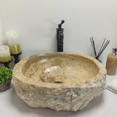 Раковина из оникса Indo Erozy Maluku EO-00044 фото