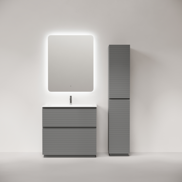 Тумба под раковину Sancos Folk Floor FL90FES Ergraut soft фото