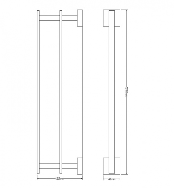 Полотенцедержатель Omnires Lift 8148CR фото