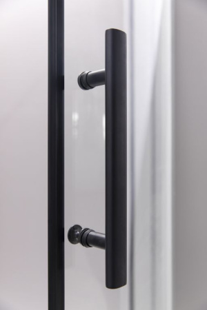 Душевой уголок Esbano ESUGD7025B 100x100 черный матовый фото