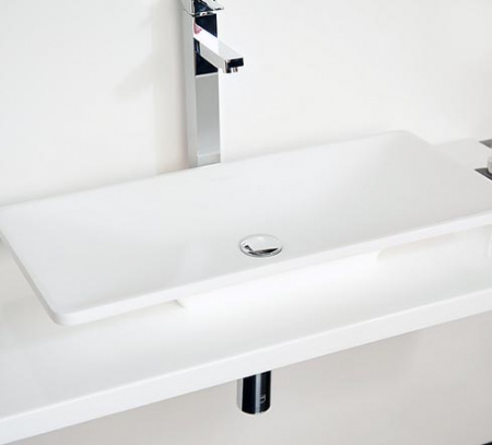 Накладная раковина Montebianco Migliore Stelvio Uno 12202 74х36 фото