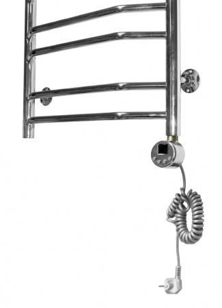 Полотенцесушитель электрический Domoterm Лаура П12 (500х1000) (хром) правый фото