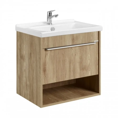 Тумба под раковину Акватон Хоуп 60 1A287201HP6C0 орех фото