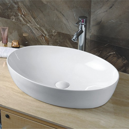 Накладная раковина CeramaLux N 9433 61х41 фото