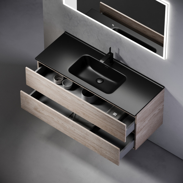 Тумба под раковину Sancos Urban UR120-1EG дуб галифакс натуральный фото