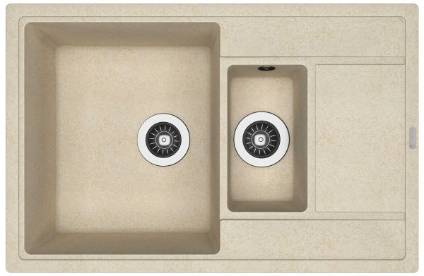 Кухонная мойка ЛИПСИ 780К Florentina 20.250.D0780 бежевый фото