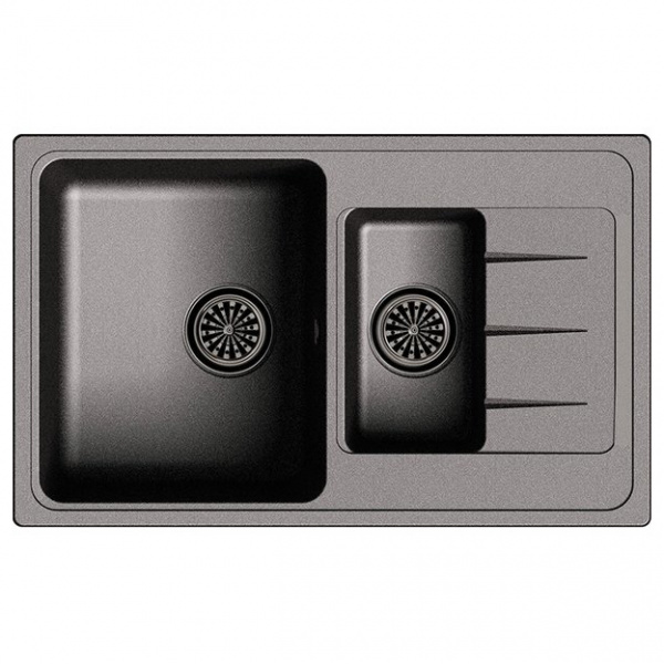 Мойка кухонная Ewigstein Elegant E- 60KF черный фото
