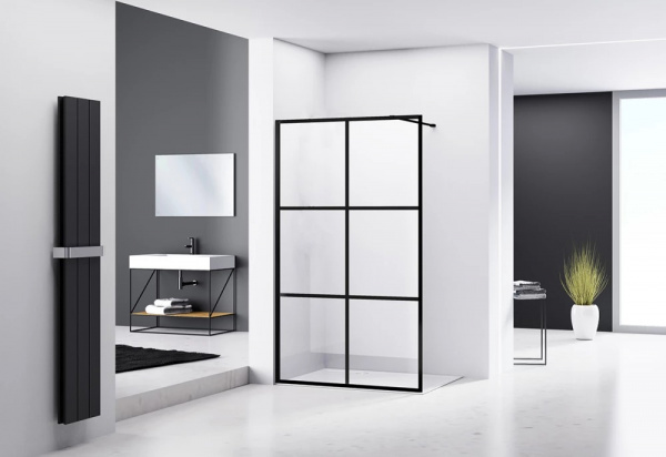 Душевая перегородка Abber Immer Offen AG62100B 100 см фото