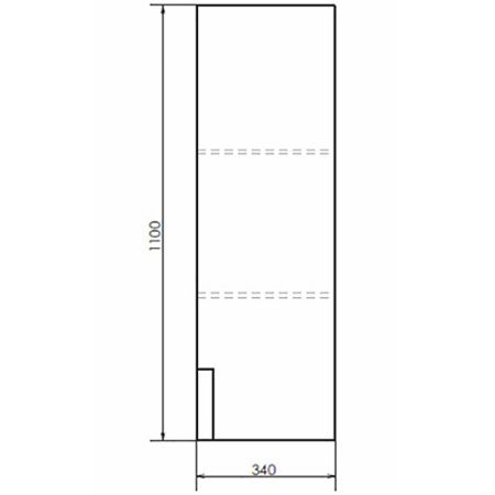 Шкаф подвесной Comforty Бонн 35 00-00008476 графит/дуб дымчатый фото
