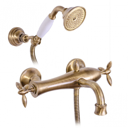 Смеситель для ванны с душем Gattoni Timor 1800118V0 br фото