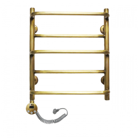 Полотенцесушитель электрический Domoterm Орфей П5 (500х700) (бронза) левый фото