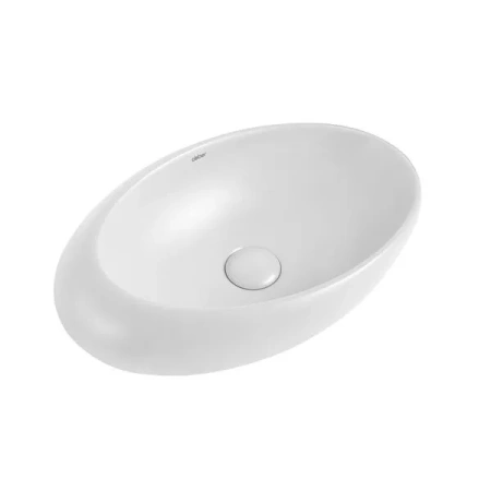 Накладная раковина Abber Bequem AC2107 49x31 белая фото