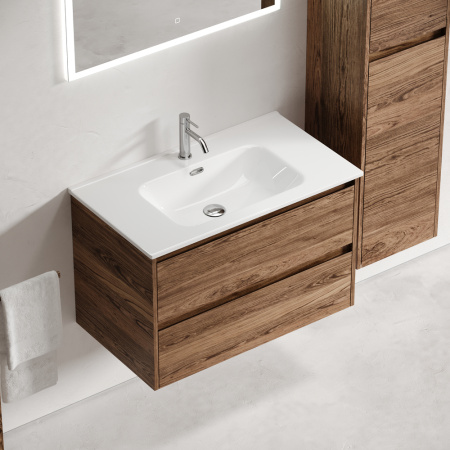 Тумба под раковину Sancos Libra LB80ECH дуб чарльстон фото