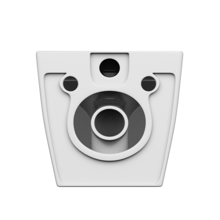 Подвесной унитаз с ультратонким ободком Abber Ultra AC1301 фото