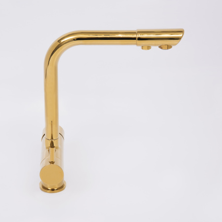 Смеситель для кухни под фильтр WasserKRAFT A8377 глянцевое золото фото