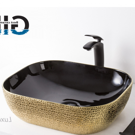 Накладная раковина CeramaLux Luxe Line D1333H022 45,5х32 фото