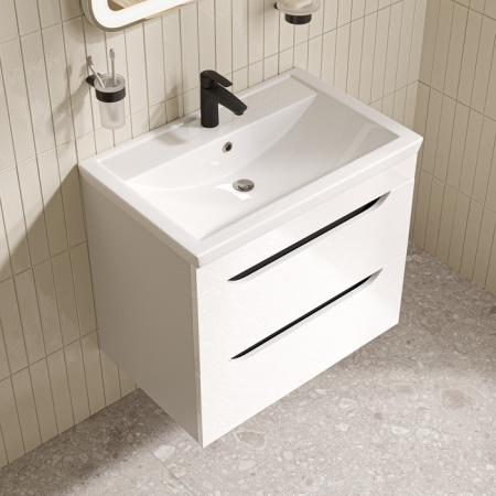 Подвесная тумба с раковиной Iddis Ray RAY70W0i95K 70 см фото