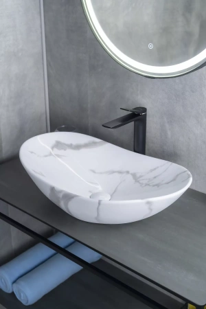 Накладная раковина GID Mnc811C 61x37 фото