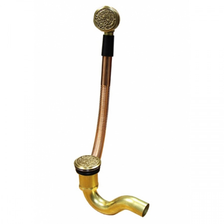 Слив-перелив для ванны Zorg Antic WS - BR авомат фото